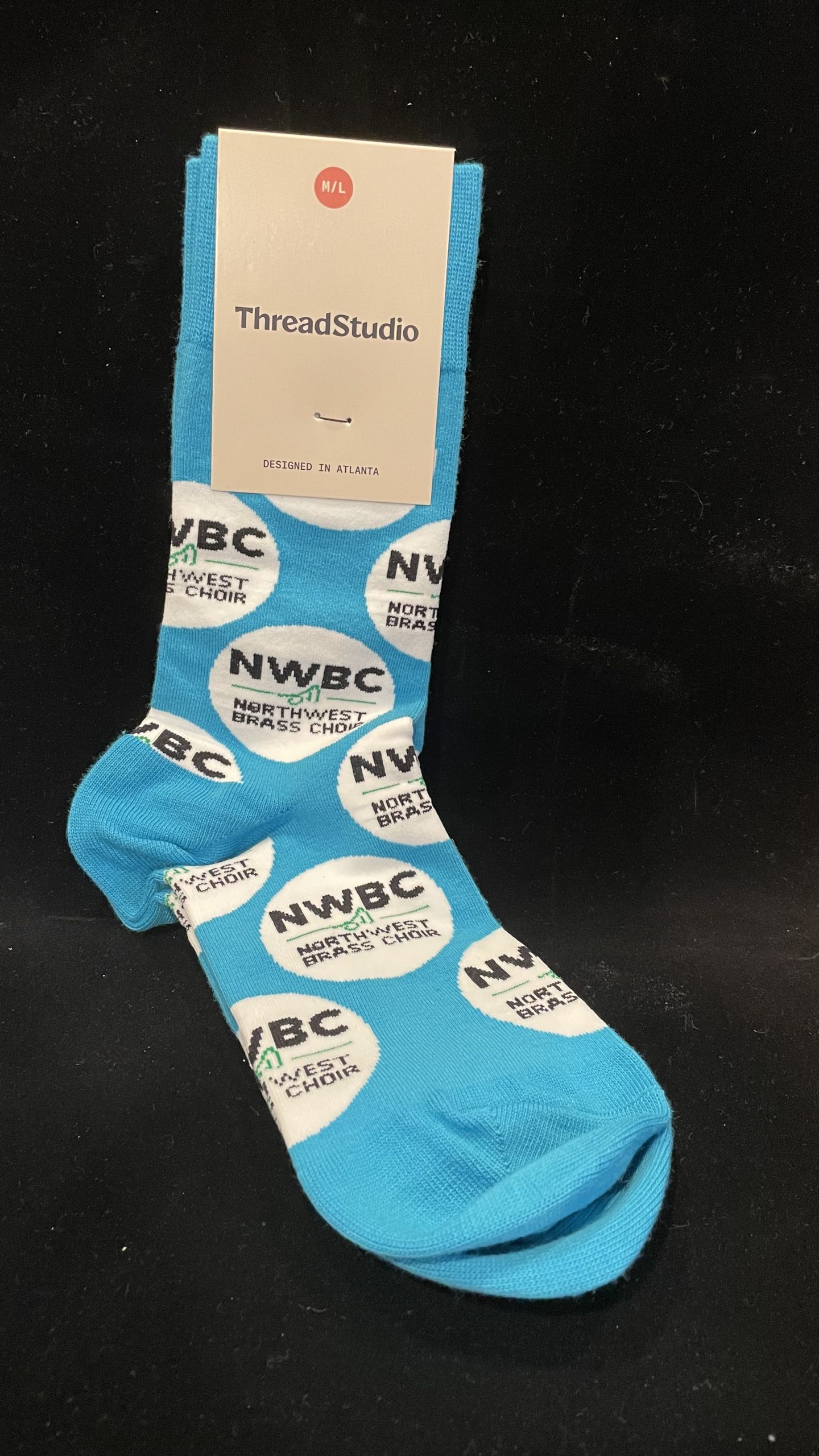 2022-23 Northwest Brass Choir Crew Socks