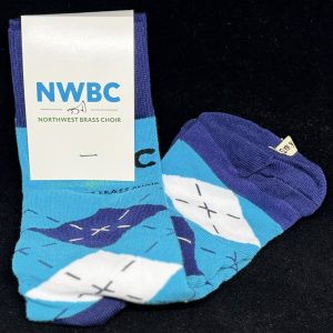 2023-24 Northwest Brass Choir Crew Socks