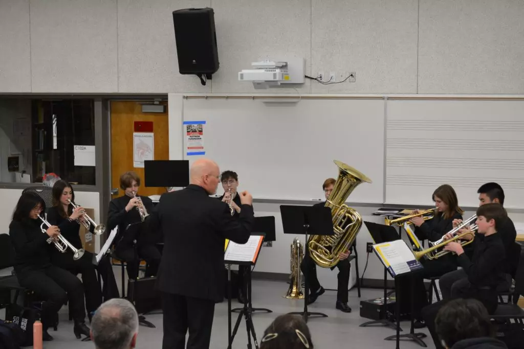 Northwest Brass Choir performing at Lincoln High School Northwest Brass Choir performing at Lincoln High School