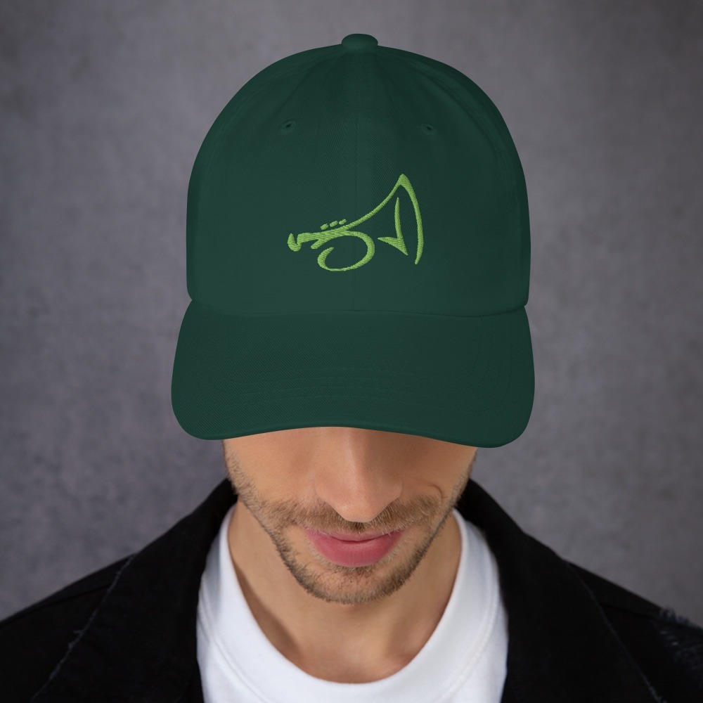 Embroidered Trumpet "Dad Hat"